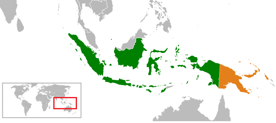 граница индонезии папуа новая гвинея